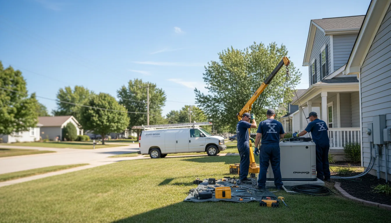 Generator Installation in Rosamond, IL near me